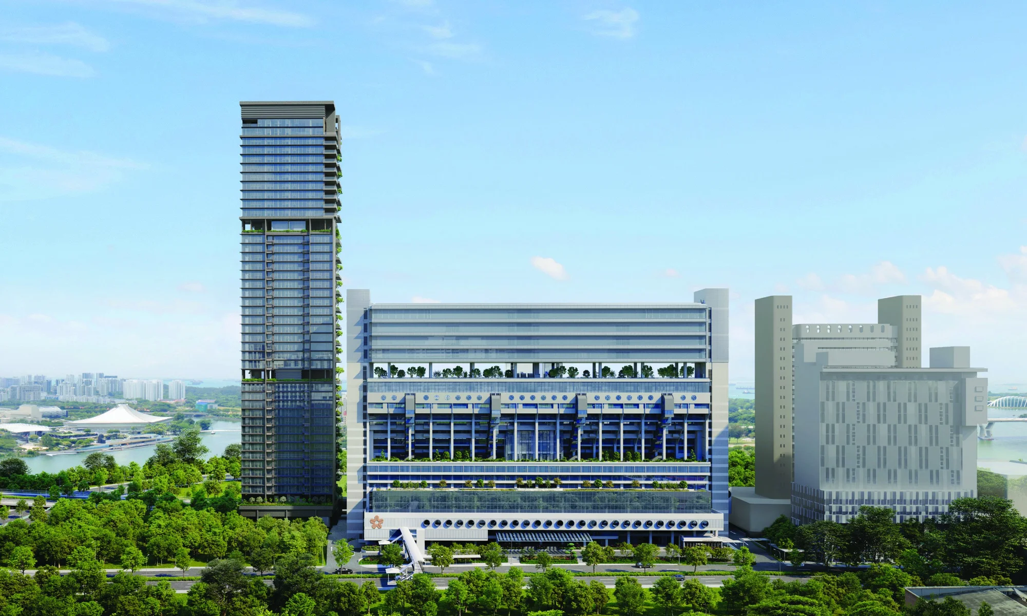 Aurea and The Golden Mile exterior artist impression